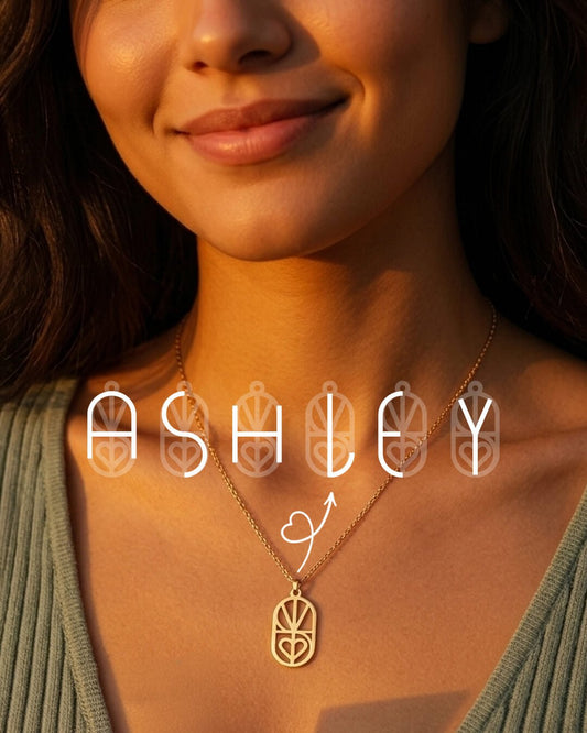 Slim Oval Necklace - Zorogem