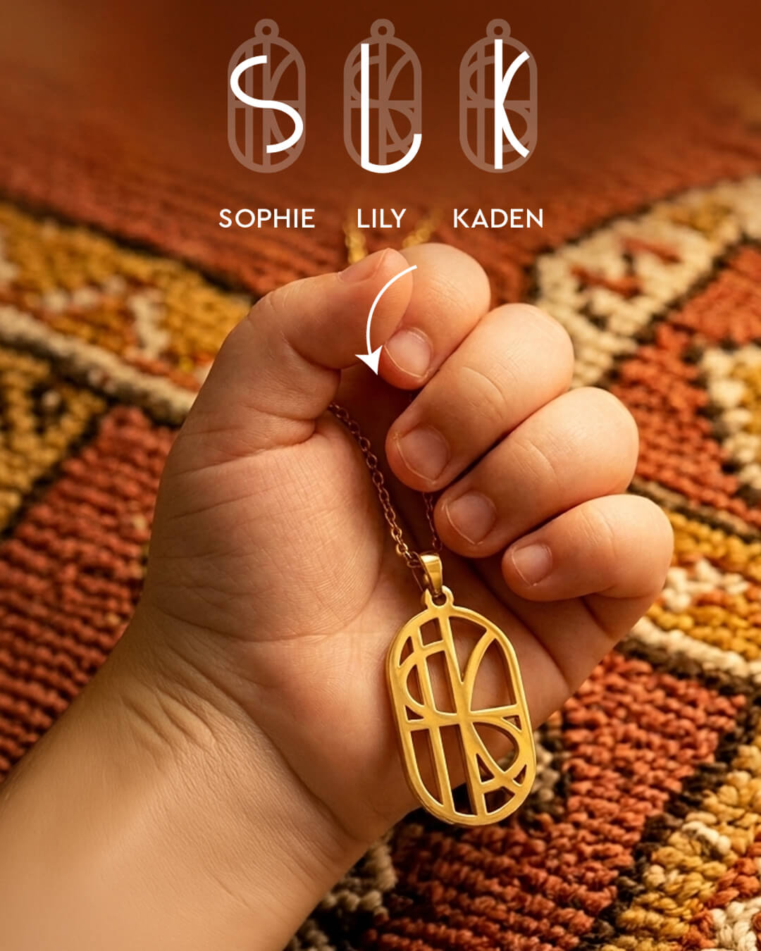 Everlasting Monogram Necklace