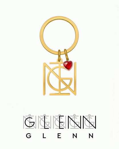 Everlasting Monogram Keychain