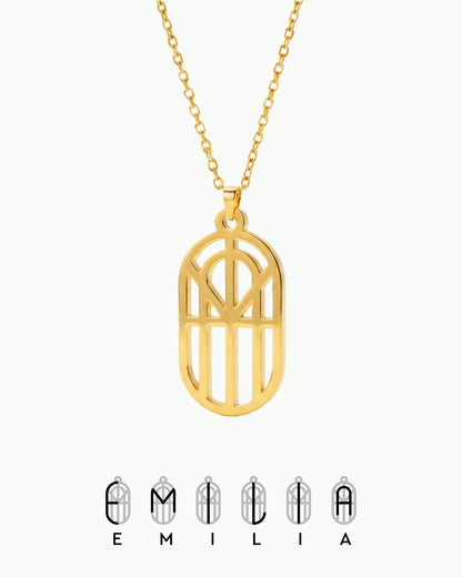 Everlasting Monogram Necklace