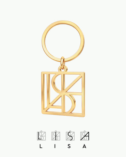 Everlasting Monogram Keychain