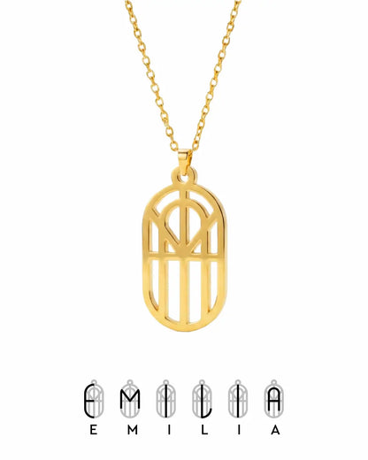 Everlasting Monogram Necklace