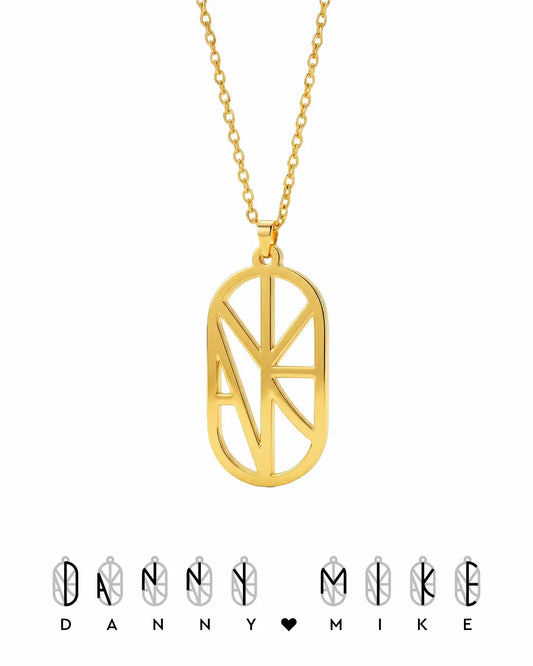 Slim Oval Necklace