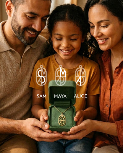 Everlasting Monogram Necklace