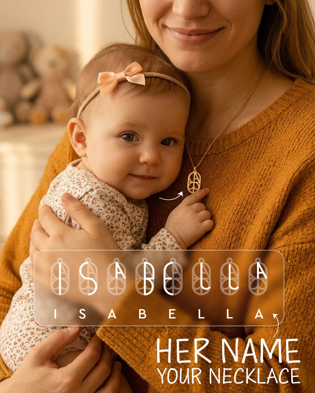 Everlasting Monogram Necklace