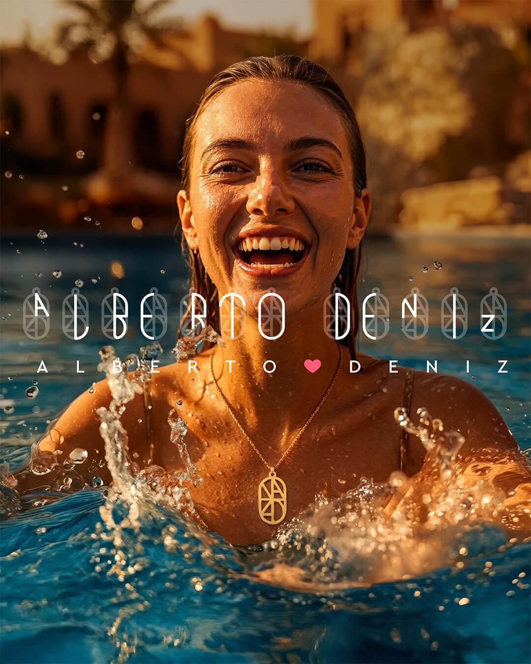 Couple Intertwined Love Necklace